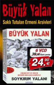 Büyük Yalan (6 VCD)Saklı Tutulan Ermeni Arşivleri