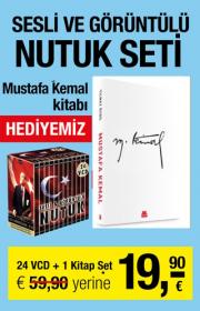 Sesli ve Görüntülü Nutuk - Mustafa Kemal Kitabı Hediyemiz!