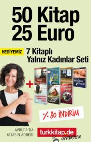 50 Kitap 25 Euro Depomuzu Boşaltıyoruz7 Kitaplı Yalnız Kadınlar Seti HEDİYE